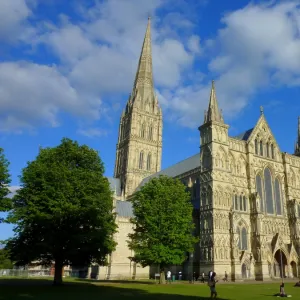 Salisbury cathedral, Wiltshire, England