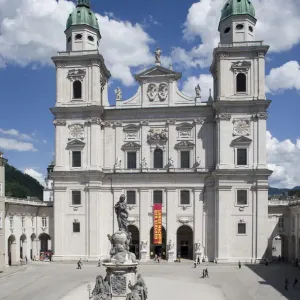 Salzburg Cathedral Print on Canvas Salzburg Cathedral Print on Canvas