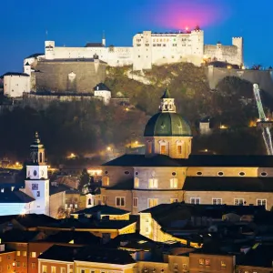 Salzburg Cathedral and Hohensalzburg Castle Salzburg Cathedral and Hohensalzburg Castle