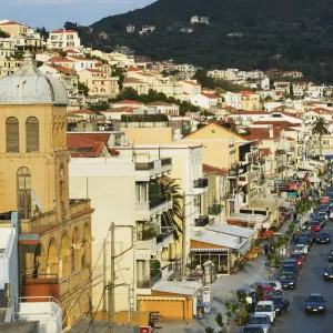 Samos, Ano Vathy Village, Street detail