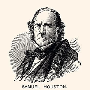 SAMUEL HOUSTON: American lawyer and politician (XXXL with lots of details)