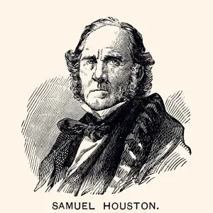 SAMUEL HOUSTON: American lawyer and politician (XXXL with lots of details)