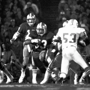 San Francisco QB Joe Montana At Super Bowl XIX
