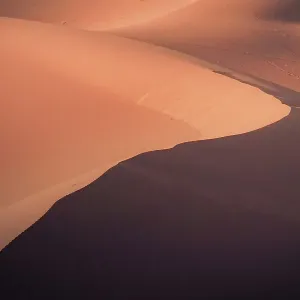 Sand Dune with shadow, Morocco, Africa Sand Dune with shadow, Morocco, Africa