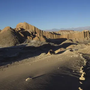 Sand dune in the Valle de la Luna or Valley of the Moon, San Pedro de Atacama, Antofagasta Region, Chile Sand dune in the Valle de la Luna or Valley of the Moon, San Pedro de Atacama, Antofagasta Region, Chile