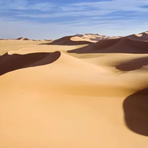 Sand dunes of the Libyan desert, Erg Murzuq, Libya, Sahara, North Africa, Africa Sand dunes of the Libyan desert, Erg Murzuq, Libya, Sahara, North Africa, Africa