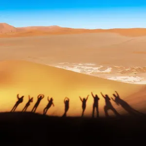 The Sand Dunes of Namib Desert, Namib-Naukluft National Park, Namibia The Sand Dunes of Namib Desert, Namib-Naukluft National Park, Namibia