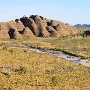 Sandstone formation in the Purnululu National Park, Bungle Bungle, Australia
