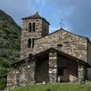 Sant Joan de Caselles Church, Cultural Heritage of Andorra, Canillo, Andorra Sant Joan de Caselles Church, Cultural Heritage of Andorra, Canillo, Andorra