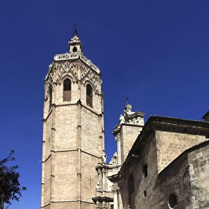 Santa Maria Cathedral and tower Valencia