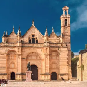 Santa Maria Colegiata and square Santa Maria Colegiata and square