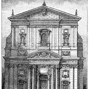 The Santa Maria in Vallicella church in Rome