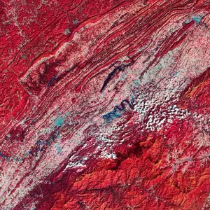 Satellite Image of Tennessee Satellite Image of Tennessee