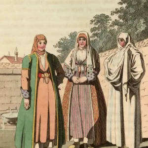 Saucy Tartars Print circa 1800 Saucy Tartars Print circa 1800
