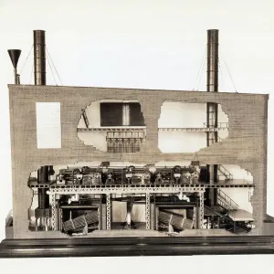 Scale Model Of Edison Central Station Scale Model Of Edison Central Station
