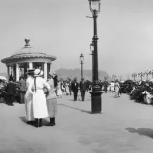 Scarborough Seafront Print 1913 Scarborough Seafront Print 1913
