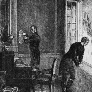 Scene from The Purloined Letter Print Scene from The Purloined Letter Print