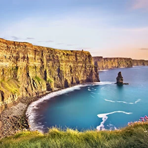 Scenic View Of Cliffs Of Moher, Liscannor, Ireland
