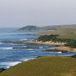 Scenic View of The Landilie Hills to Coffee Bay