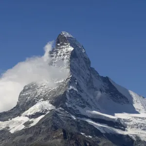 Scenic view of Matterhorn, Sunnegga, Zermatt, Valais Canton, Switzerland Scenic view of Matterhorn, Sunnegga, Zermatt, Valais Canton, Switzerland