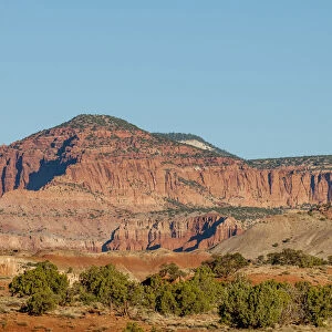Scenic view of mountain, Capitol Reef National Park, Utah, USA