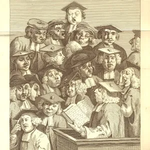 Scholars at a Lecture (William Hogarth) Scholars at a Lecture (William Hogarth)