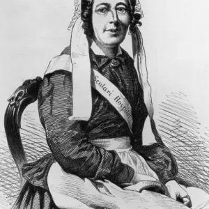 Scutari Nurse Print, 1855 Scutari Nurse Print, 1855