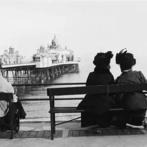 Down By The Sea Print, Eastbourne Coast Scene Down By The Sea Print, Eastbourne Coast Scene