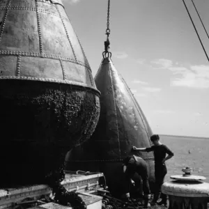 The Sea Road Print, Thames Estuary Buoy Replacement The Sea Road Print, Thames Estuary Buoy Replacement