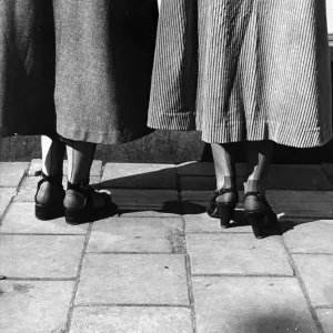 Seamed Stockings 1950 Print