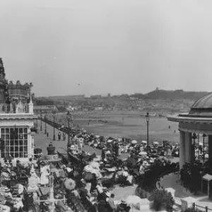 Seaside Bandstand Print, 11th August 1919 Seaside Bandstand Print, 11th August 1919
