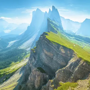 Seceda Ridgeline, Dolomites, South Tyrol, Italy Seceda Ridgeline, Dolomites, South Tyrol, Italy