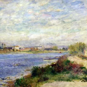 The Seine at Argenteuil, c1883. Artist: Pierre-Auguste Renoir The Seine at Argenteuil, c1883. Artist: Pierre-Auguste Renoir