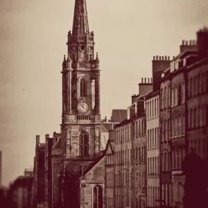 Sepia Royal Mile Edinburgh Sepia Royal Mile Edinburgh