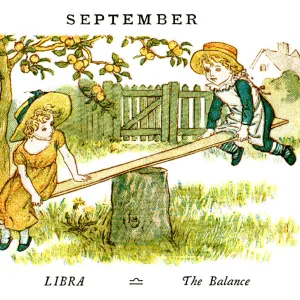 September - Kate Greenaway, 1884