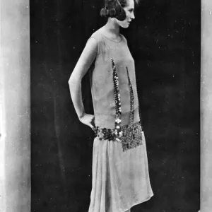 Sequin Dress Print 19th February 1925 Sequin Dress Print 19th February 1925