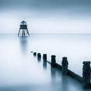 Serene View of Harwich Lighthouse