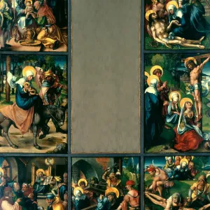 The Seven Sorrows of the Virgin, 1495-1496. Artist: Dürer, Albrecht (1471-1528) The Seven Sorrows of the Virgin, 1495-1496. Artist: Dürer, Albrecht (1471-1528)