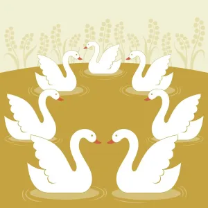 Seven Swans a Swimming Seven Swans a Swimming