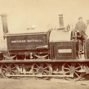Sewer Train 1862 Print Sewer Train 1862 Print