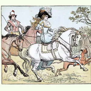 She shall have music wherever she goes, Ride a cock horse to Banbury Cross She shall have music wherever she goes, Ride a cock horse to Banbury Cross