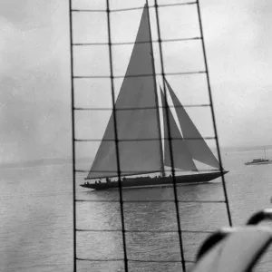 Shamrock V Print, 1930 Americas Cup Challenger Shamrock V Print, 1930 Americas Cup Challenger