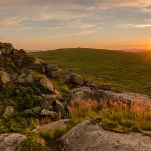 Sharp Tor Sunset Print Sharp Tor Sunset Print