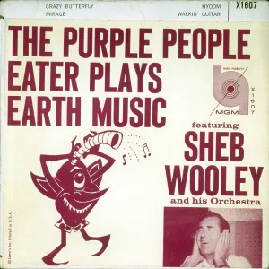 Sheb Wooley Purple People Eater Album Cover Sheb Wooley Purple People Eater Album Cover