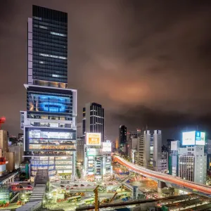 Shibuya dark night Shibuya dark night