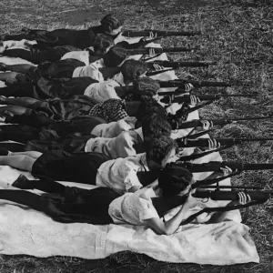 Women's Rifle Team Print, Drexel University Women's Rifle Team Print, Drexel University