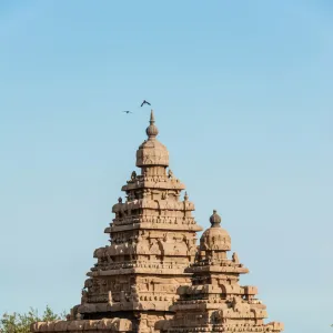 Shore Temple, Mahabalipuram, Kanchipuram, Tamil Nadu, India