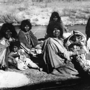 Shoshone Indians Print Shoshone Indians Print