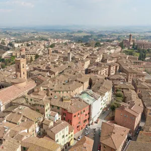 Siena, Italy, and surrounding Tuscany