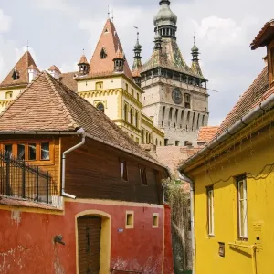 Sighisoara citadel, Transylvania, Romania Sighisoara citadel, Transylvania, Romania